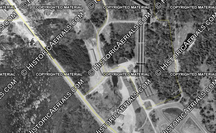 Thompson State Fish Hatchery - 1977 Aerial (newer photo)